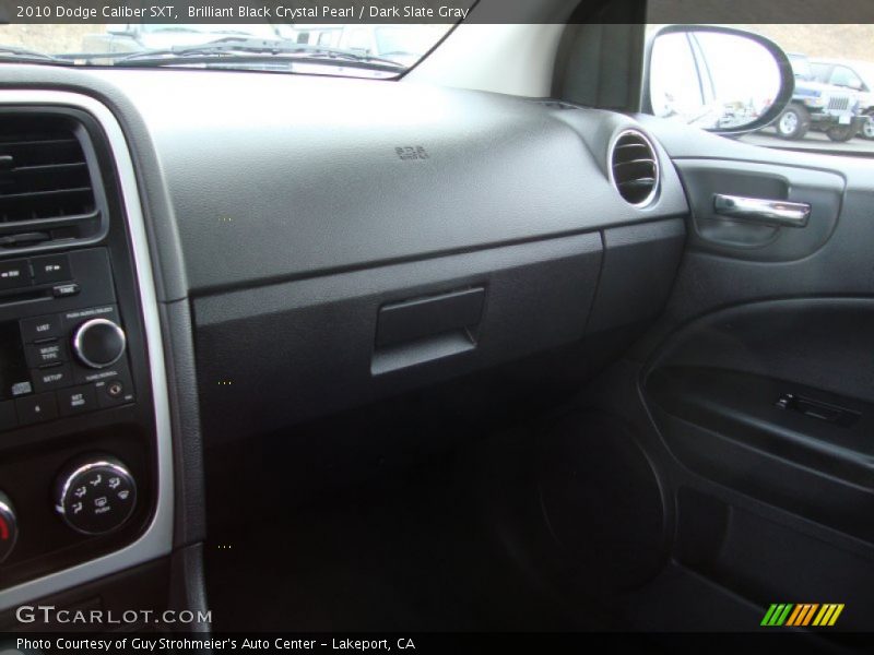 Brilliant Black Crystal Pearl / Dark Slate Gray 2010 Dodge Caliber SXT
