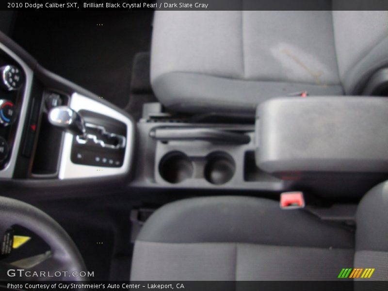 Brilliant Black Crystal Pearl / Dark Slate Gray 2010 Dodge Caliber SXT