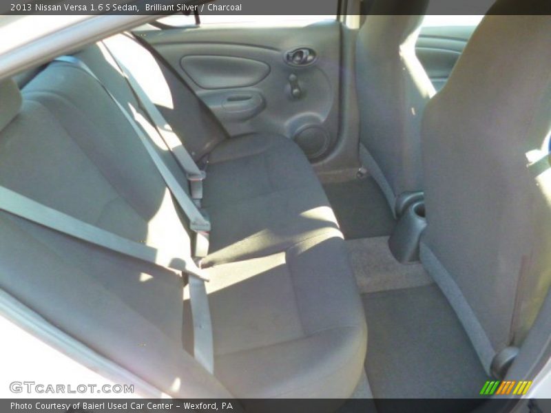Brilliant Silver / Charcoal 2013 Nissan Versa 1.6 S Sedan