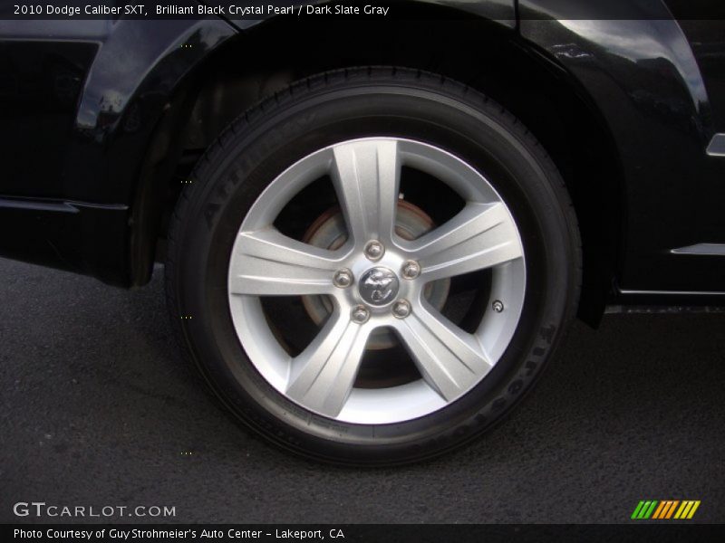 Brilliant Black Crystal Pearl / Dark Slate Gray 2010 Dodge Caliber SXT