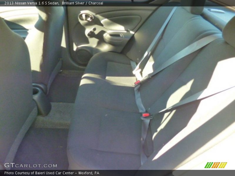 Brilliant Silver / Charcoal 2013 Nissan Versa 1.6 S Sedan