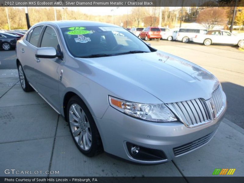 Front 3/4 View of 2012 MKS EcoBoost AWD