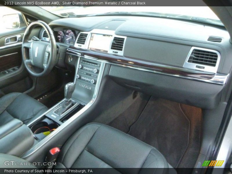 Dashboard of 2012 MKS EcoBoost AWD