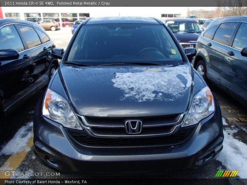 Polished Metal Metallic / Gray 2011 Honda CR-V SE 4WD