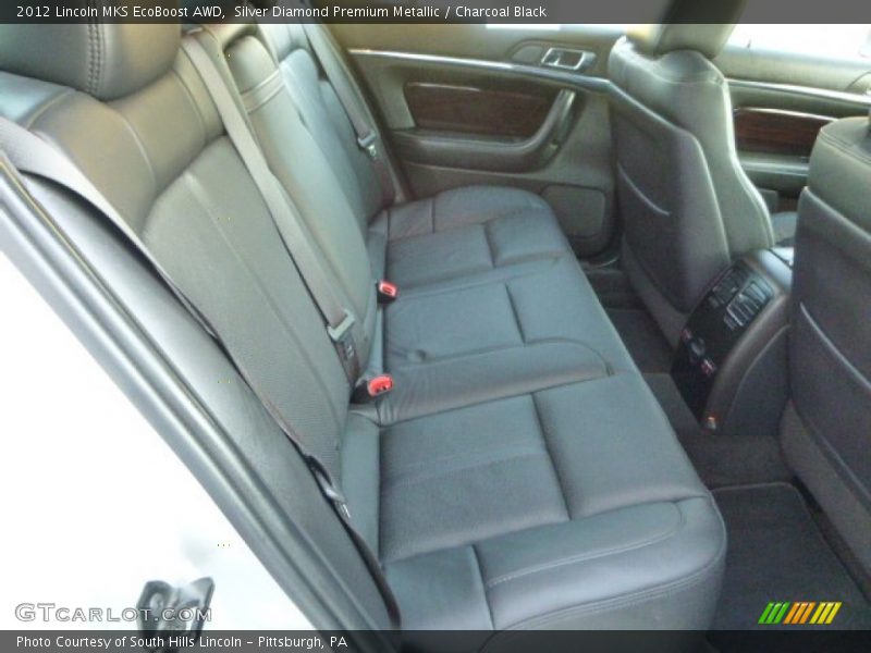 Rear Seat of 2012 MKS EcoBoost AWD