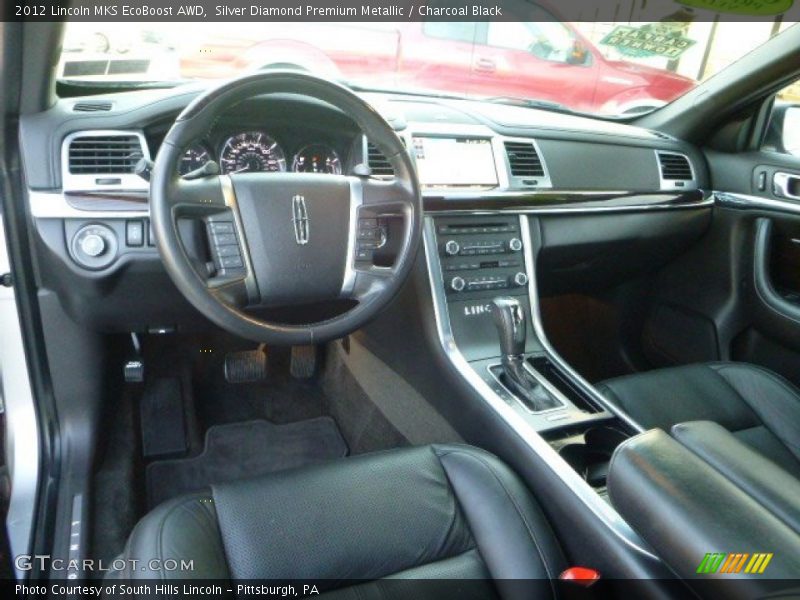 Charcoal Black Interior - 2012 MKS EcoBoost AWD 