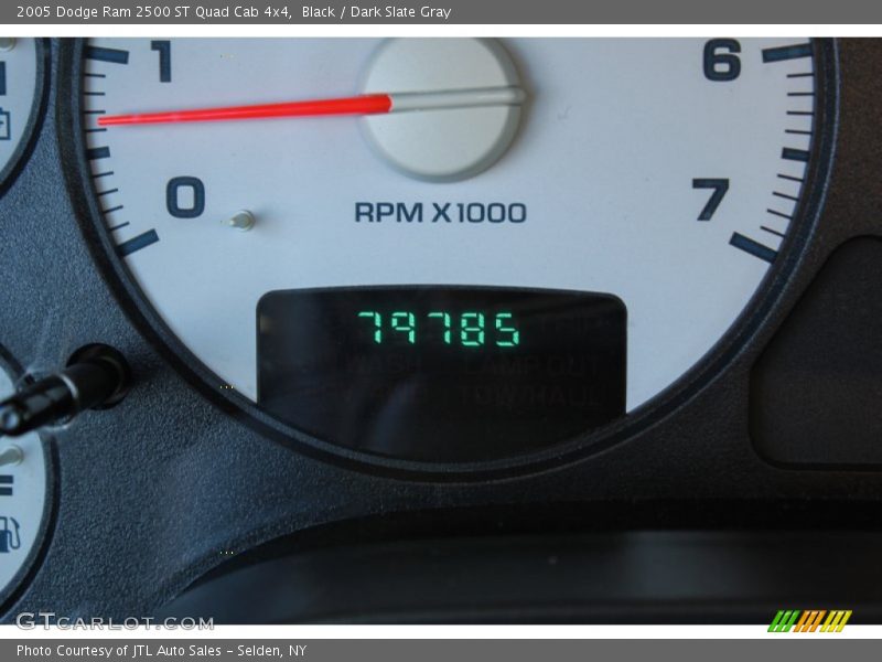 Black / Dark Slate Gray 2005 Dodge Ram 2500 ST Quad Cab 4x4