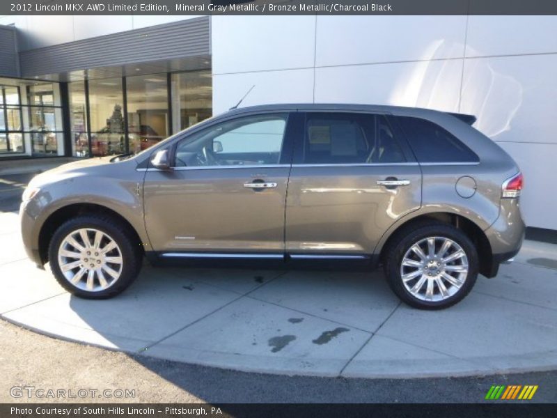 Mineral Gray Metallic / Bronze Metallic/Charcoal Black 2012 Lincoln MKX AWD Limited Edition