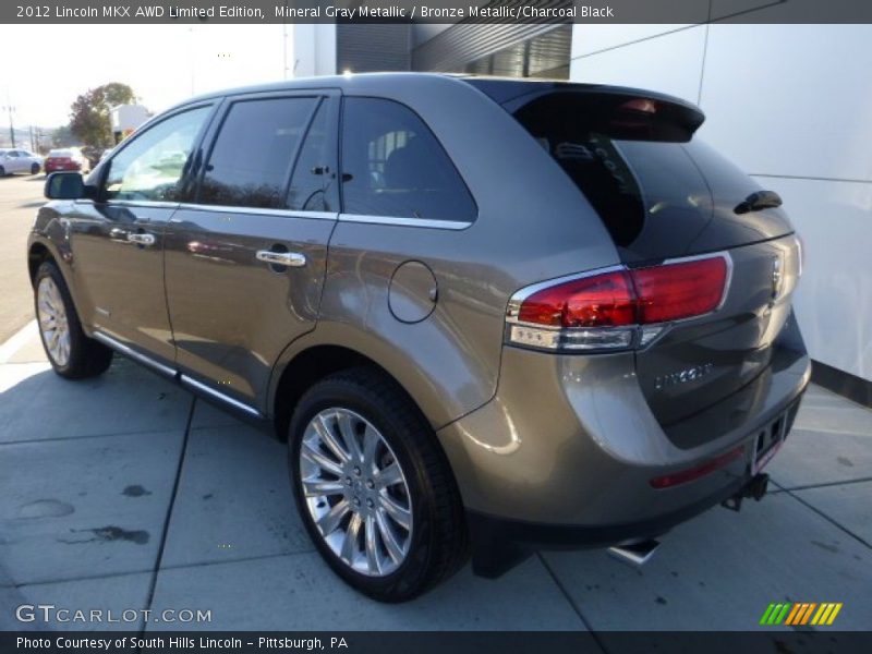 Mineral Gray Metallic / Bronze Metallic/Charcoal Black 2012 Lincoln MKX AWD Limited Edition