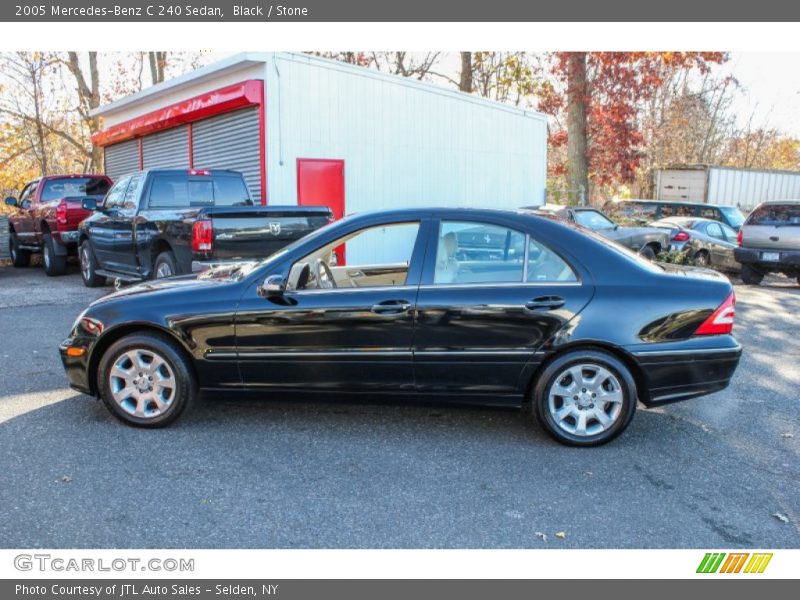 Black / Stone 2005 Mercedes-Benz C 240 Sedan