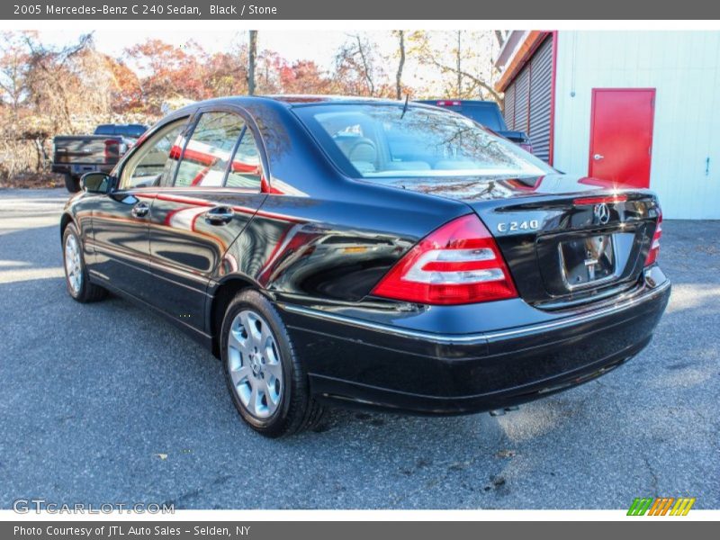 Black / Stone 2005 Mercedes-Benz C 240 Sedan