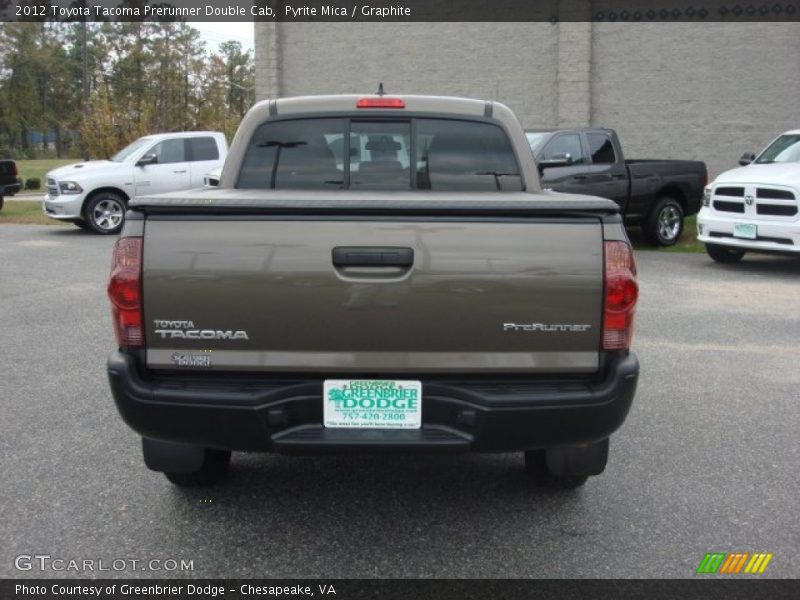 Pyrite Mica / Graphite 2012 Toyota Tacoma Prerunner Double Cab