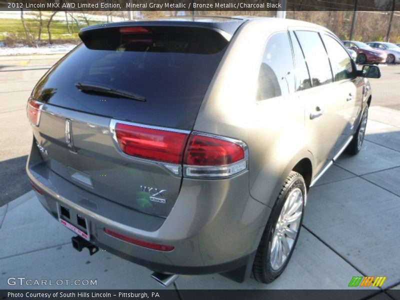 Mineral Gray Metallic / Bronze Metallic/Charcoal Black 2012 Lincoln MKX AWD Limited Edition