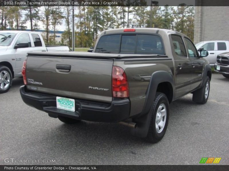 Pyrite Mica / Graphite 2012 Toyota Tacoma Prerunner Double Cab