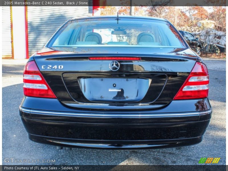 Black / Stone 2005 Mercedes-Benz C 240 Sedan
