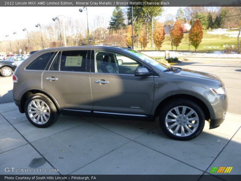 Mineral Gray Metallic / Bronze Metallic/Charcoal Black 2012 Lincoln MKX AWD Limited Edition