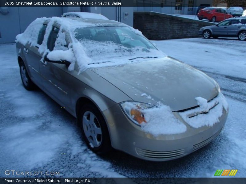 Sandstone Metallic / Neutral Beige 2005 Chevrolet Cobalt Sedan