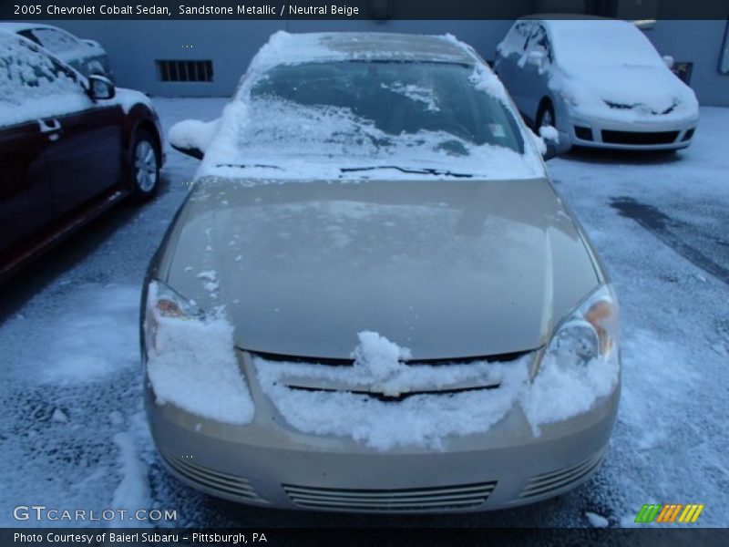 Sandstone Metallic / Neutral Beige 2005 Chevrolet Cobalt Sedan