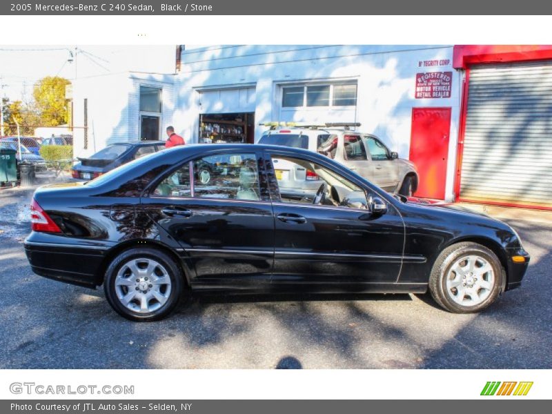 Black / Stone 2005 Mercedes-Benz C 240 Sedan
