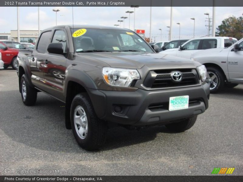 Pyrite Mica / Graphite 2012 Toyota Tacoma Prerunner Double Cab