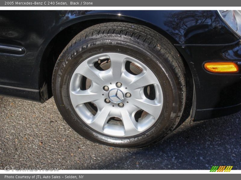 Black / Stone 2005 Mercedes-Benz C 240 Sedan