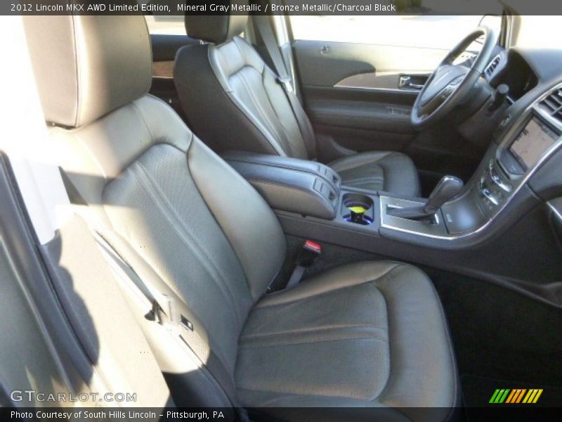 Mineral Gray Metallic / Bronze Metallic/Charcoal Black 2012 Lincoln MKX AWD Limited Edition