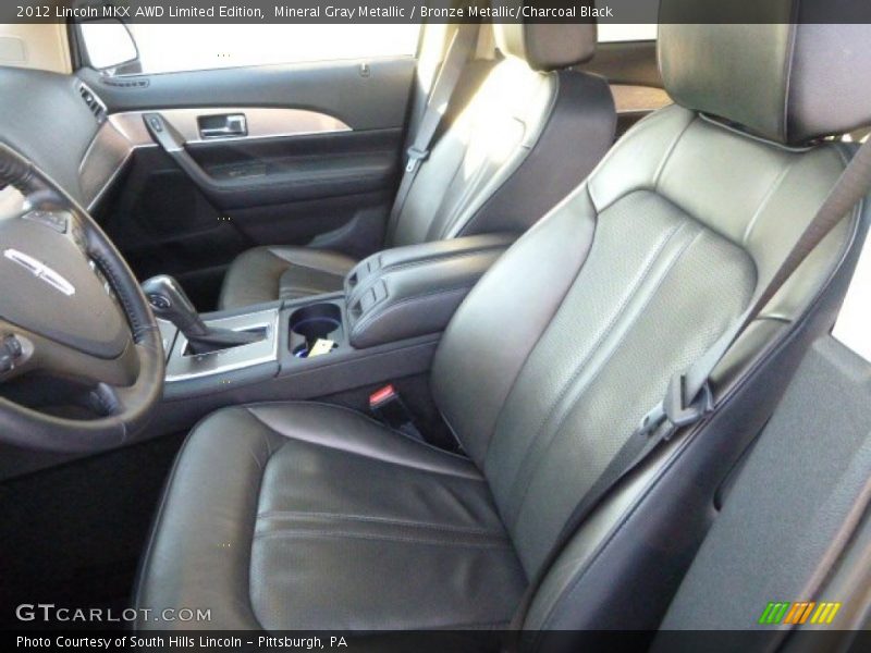 Mineral Gray Metallic / Bronze Metallic/Charcoal Black 2012 Lincoln MKX AWD Limited Edition