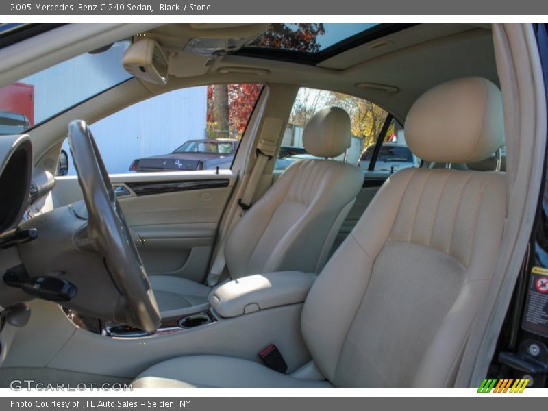 Black / Stone 2005 Mercedes-Benz C 240 Sedan