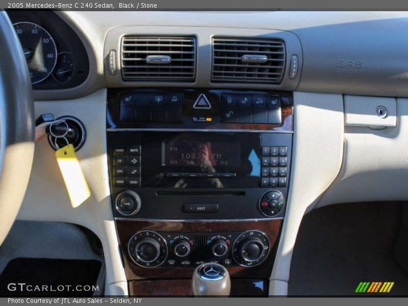 Black / Stone 2005 Mercedes-Benz C 240 Sedan