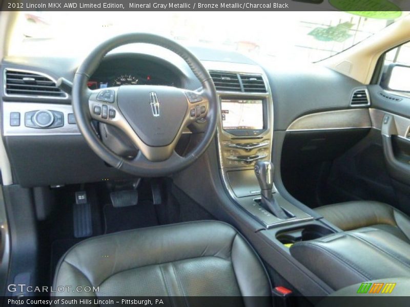 Mineral Gray Metallic / Bronze Metallic/Charcoal Black 2012 Lincoln MKX AWD Limited Edition