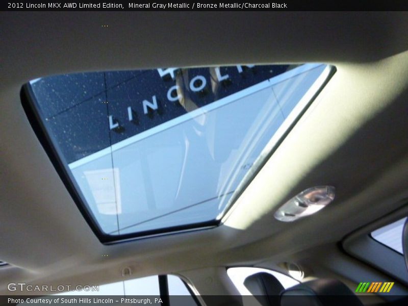 Mineral Gray Metallic / Bronze Metallic/Charcoal Black 2012 Lincoln MKX AWD Limited Edition