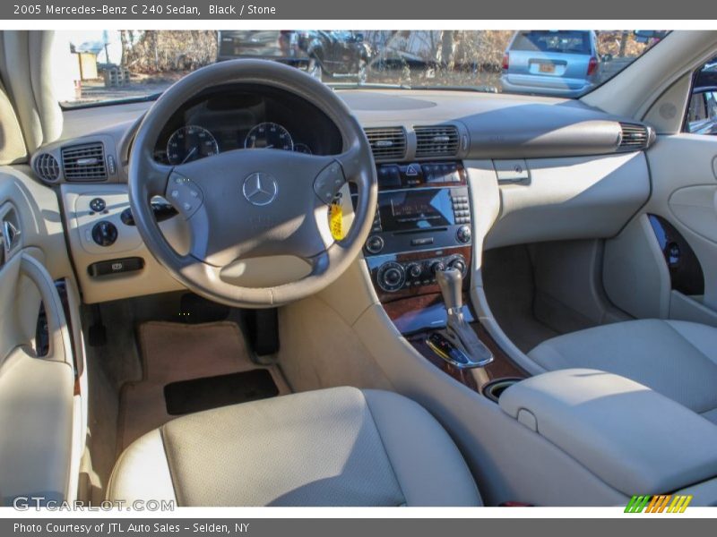 Black / Stone 2005 Mercedes-Benz C 240 Sedan