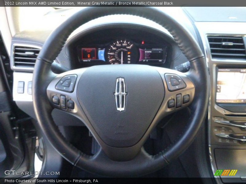 Mineral Gray Metallic / Bronze Metallic/Charcoal Black 2012 Lincoln MKX AWD Limited Edition