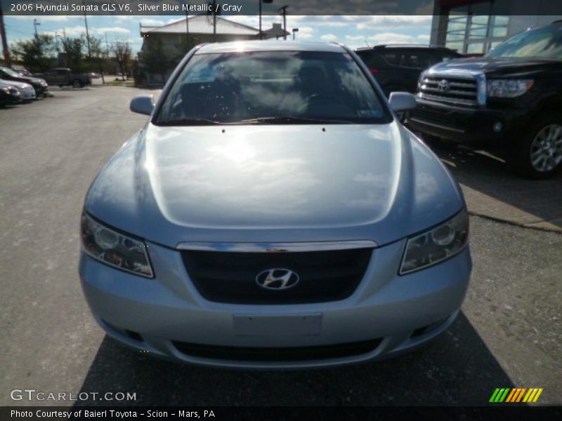 Silver Blue Metallic / Gray 2006 Hyundai Sonata GLS V6