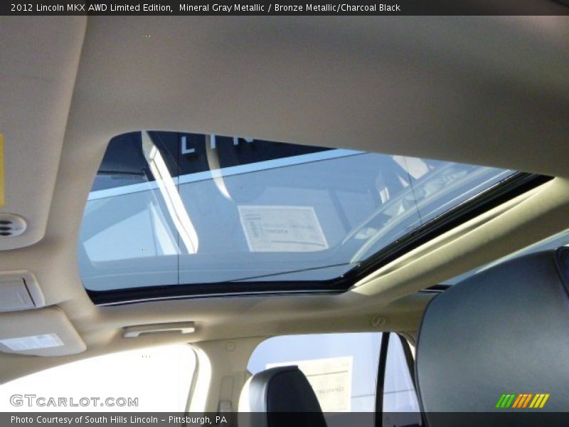 Mineral Gray Metallic / Bronze Metallic/Charcoal Black 2012 Lincoln MKX AWD Limited Edition