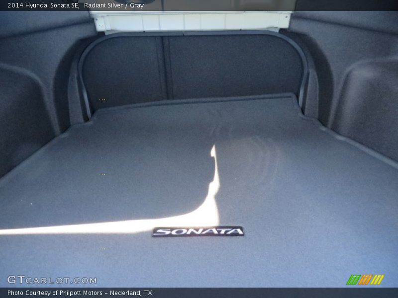 Radiant Silver / Gray 2014 Hyundai Sonata SE