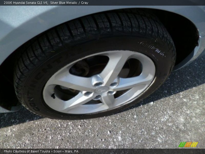 Silver Blue Metallic / Gray 2006 Hyundai Sonata GLS V6