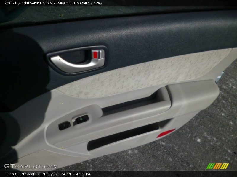 Silver Blue Metallic / Gray 2006 Hyundai Sonata GLS V6