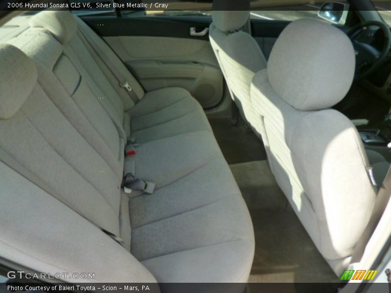 Silver Blue Metallic / Gray 2006 Hyundai Sonata GLS V6