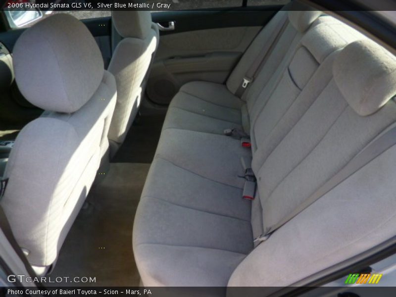 Silver Blue Metallic / Gray 2006 Hyundai Sonata GLS V6