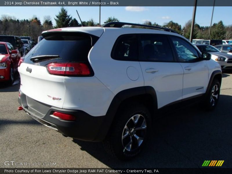 Bright White / Morocco - Black 2014 Jeep Cherokee Trailhawk 4x4