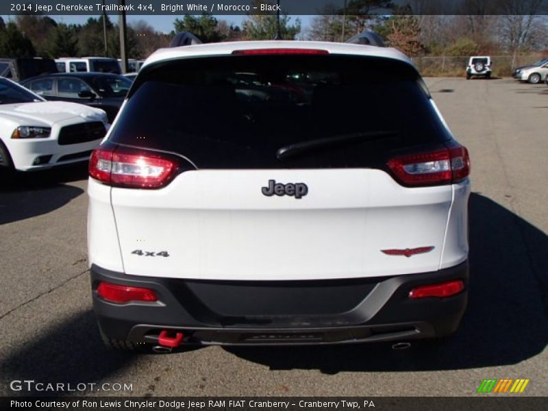 Bright White / Morocco - Black 2014 Jeep Cherokee Trailhawk 4x4