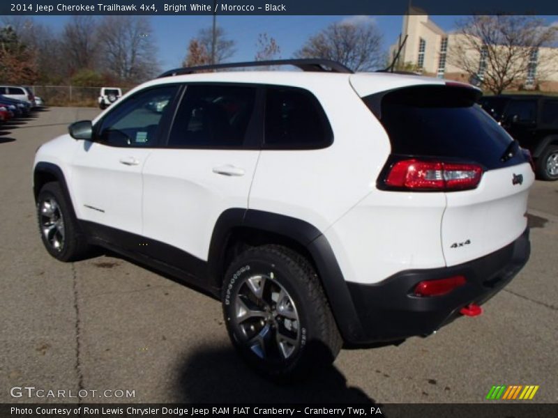 Bright White / Morocco - Black 2014 Jeep Cherokee Trailhawk 4x4