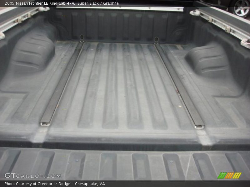 Super Black / Graphite 2005 Nissan Frontier LE King Cab 4x4