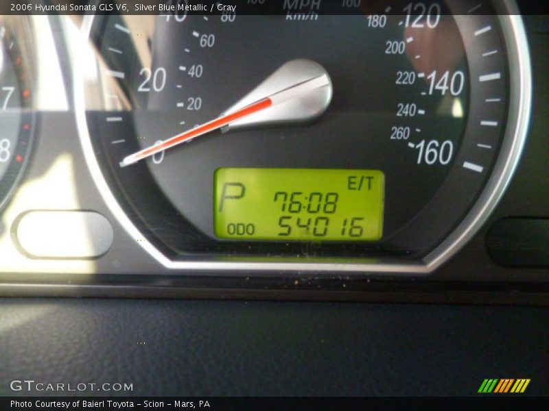 Silver Blue Metallic / Gray 2006 Hyundai Sonata GLS V6