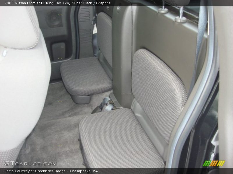 Super Black / Graphite 2005 Nissan Frontier LE King Cab 4x4