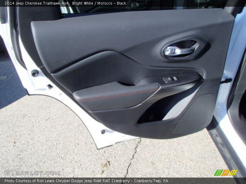 Bright White / Morocco - Black 2014 Jeep Cherokee Trailhawk 4x4