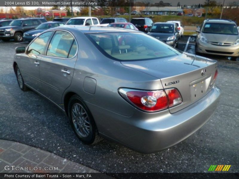 Millennium Silver Metallic / Ivory 2004 Lexus ES 330