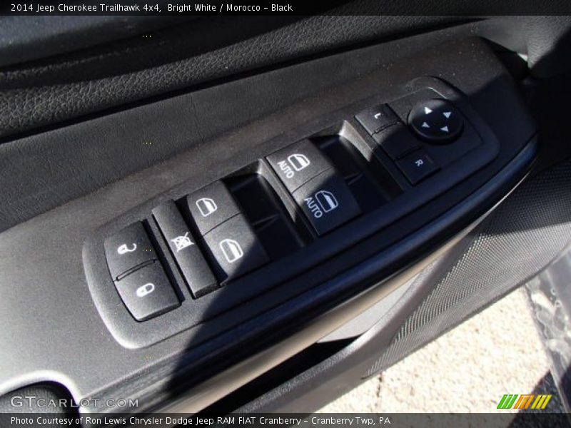 Bright White / Morocco - Black 2014 Jeep Cherokee Trailhawk 4x4