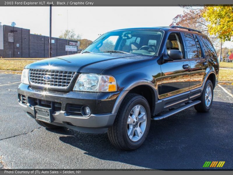 Black / Graphite Grey 2003 Ford Explorer XLT 4x4